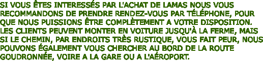 SI VOUS �TES INTERESS�S PAR