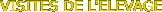 VISITES DE L'ELEVAGE